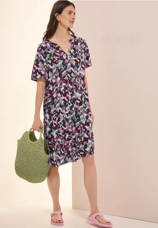 Gemustertes Kleid