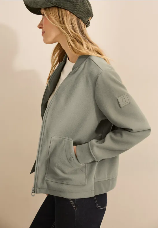Blouson in Woll-Optik