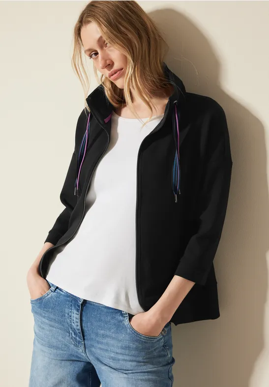 Jacke mit Stehkragen