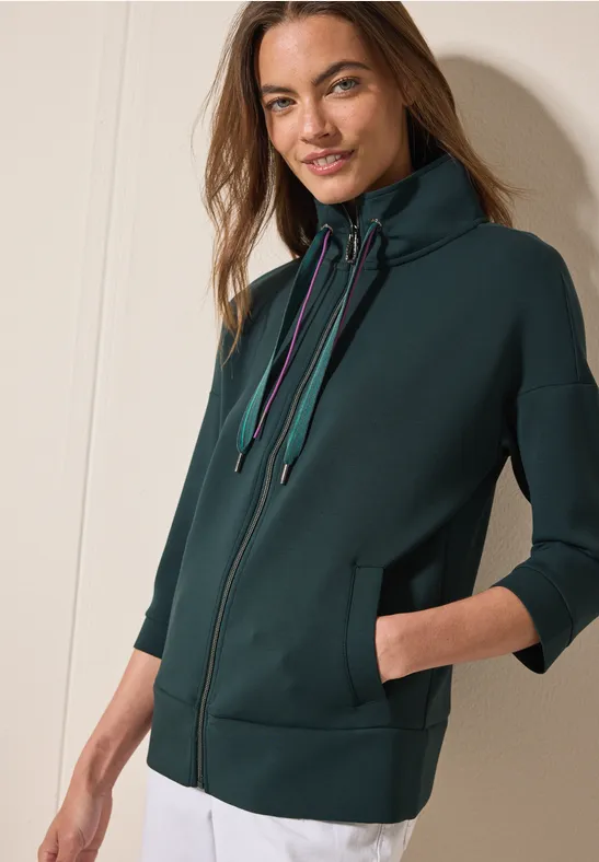 Jacke mit Stehkragen