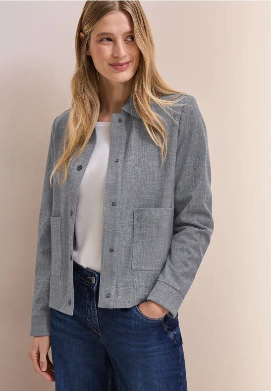 Jacquard Blouson