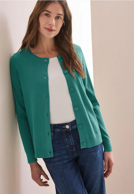Cardigan mit Knopfleiste