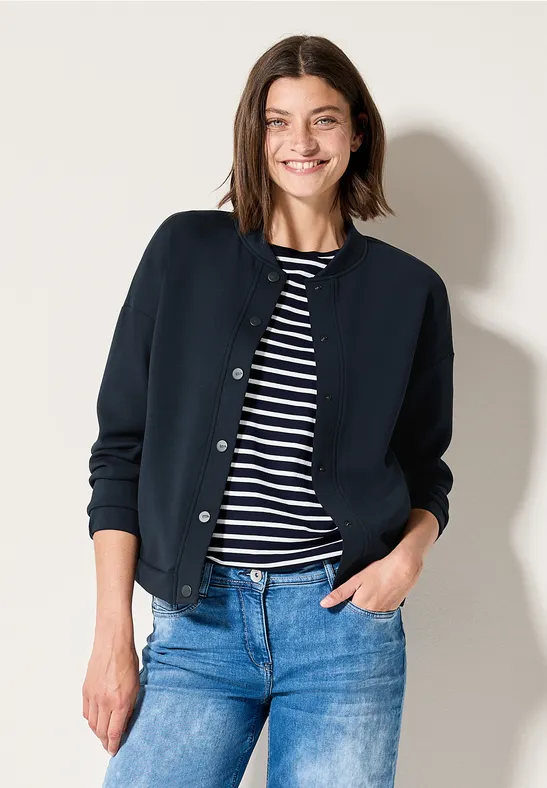 Silk-Touch Blouson