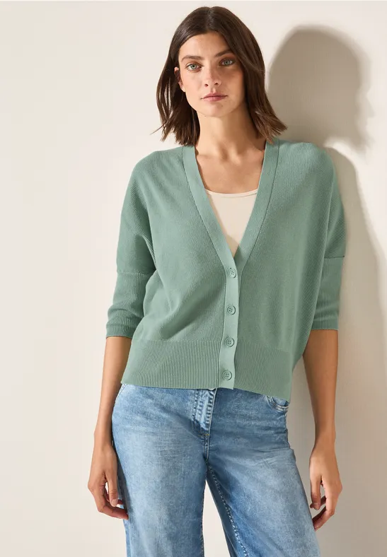 Cardigan mit Struktur
