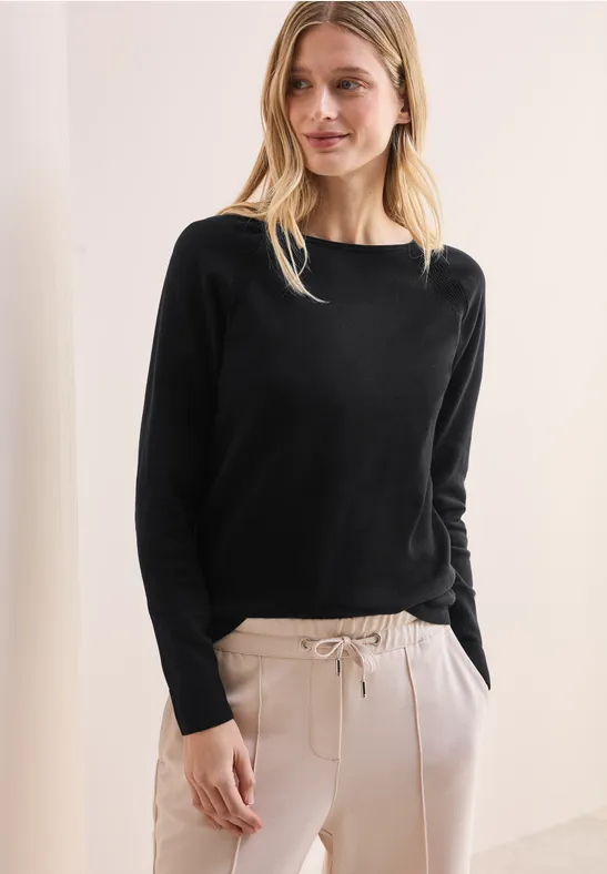 Strukturmix Pullover