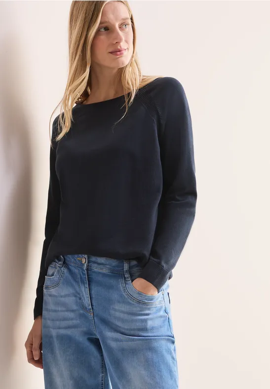 Strukturmix Pullover