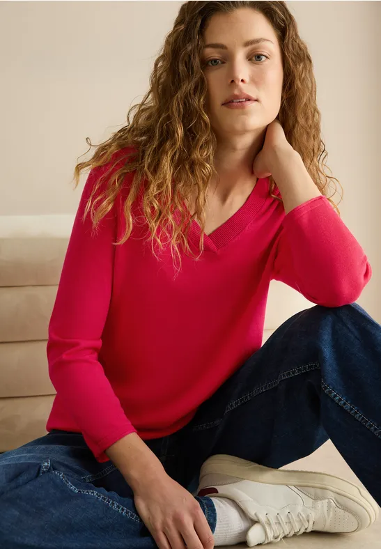 V-Neck Pullover