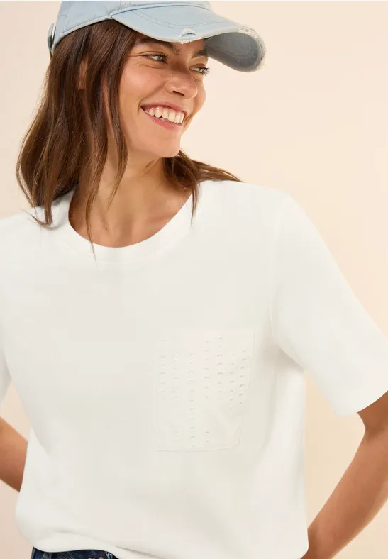 Sweatshirt mit Brusttasche