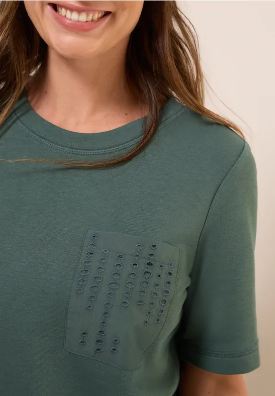 Sweatshirt mit Brusttasche