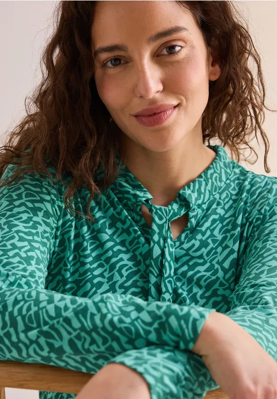 Shirt im Tunika-Look
