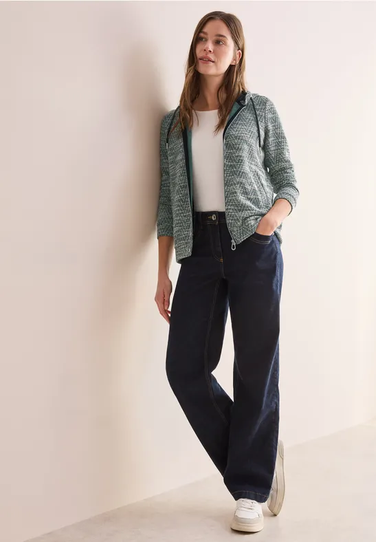 Boucl� Hoodie Jacke