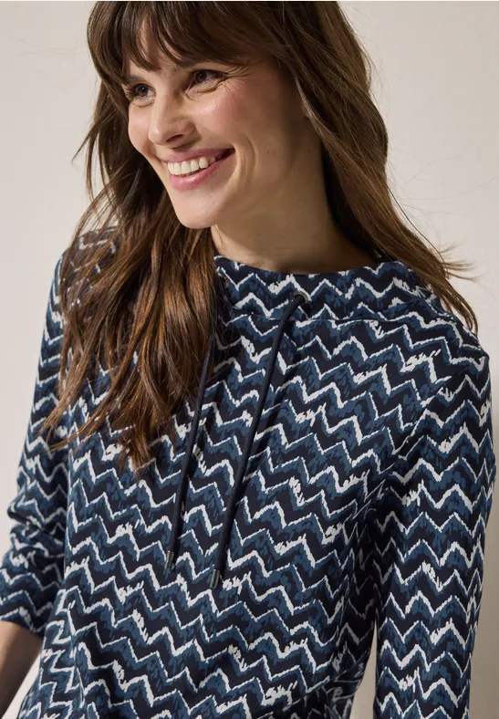 Shirt mit Minimal Print