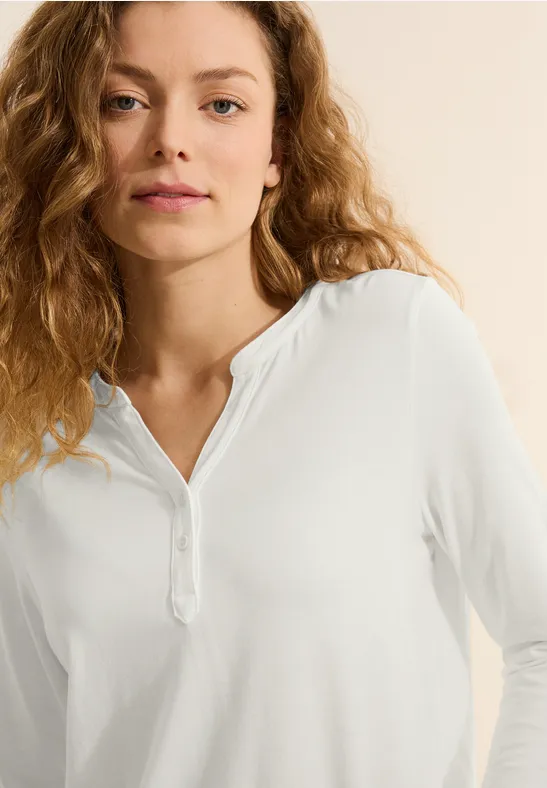Shirt im Tunika-Look