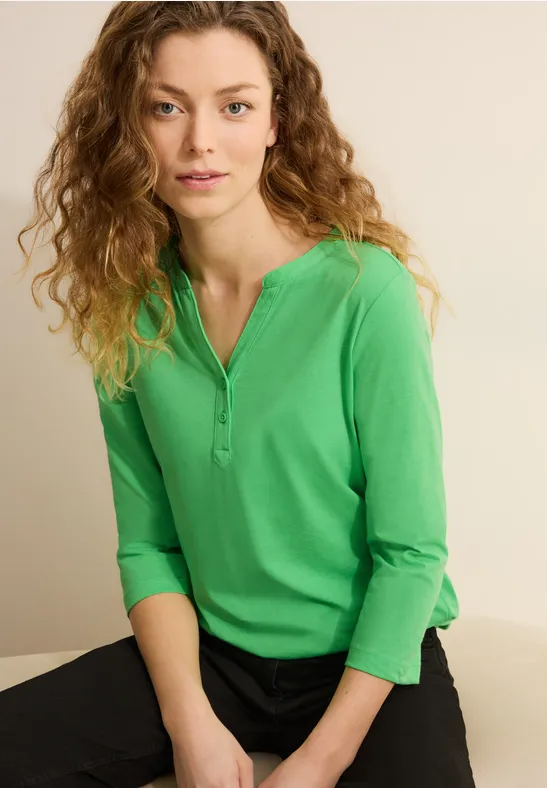 Shirt im Tunika-Look
