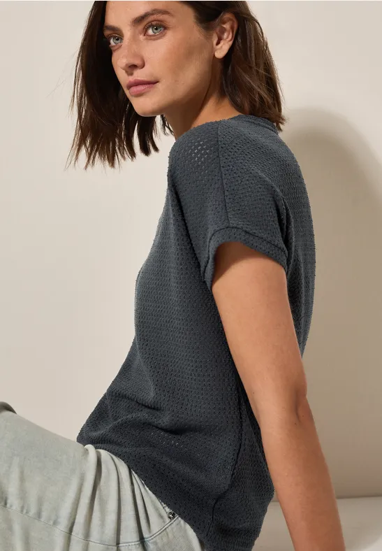Struktur-T-Shirt