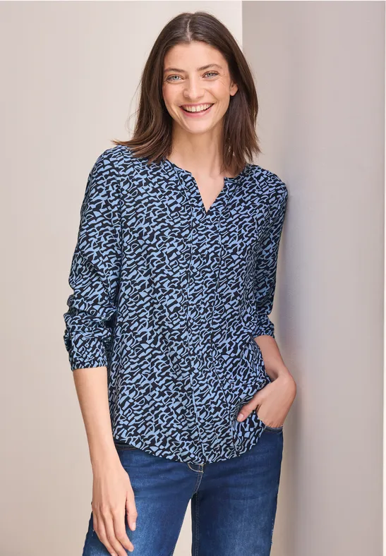 Bedruckte Bluse