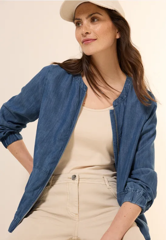 Leichte Lyocell Jacke