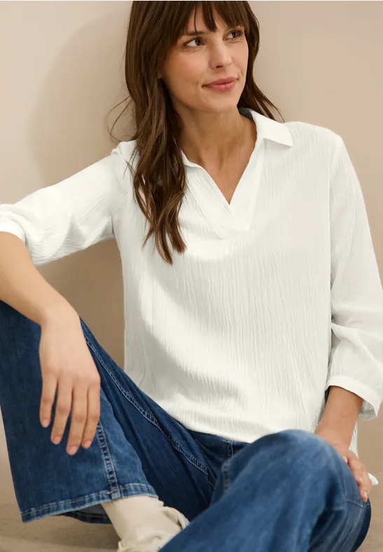 Seersucker Bluse
