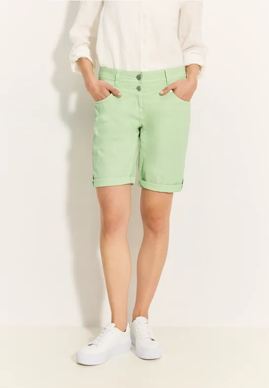 Shorts mit Strukturstreifen