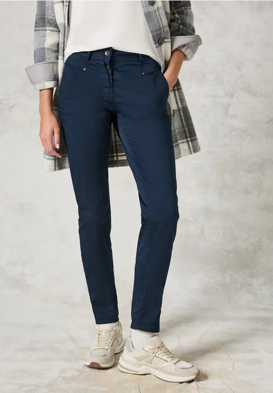 Hose im Slim Fit