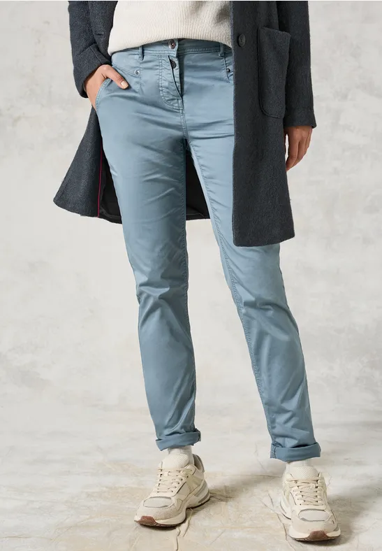 Hose im Slim Fit