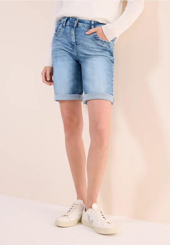 Casual Fit Jeansshorts