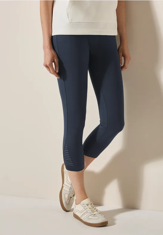 Leggings mit Mesh-Detail