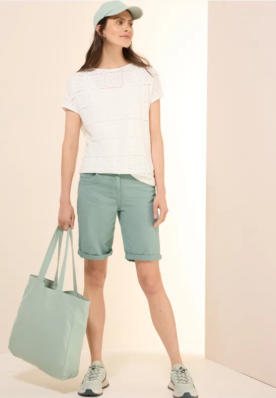 Colored Jeansshorts