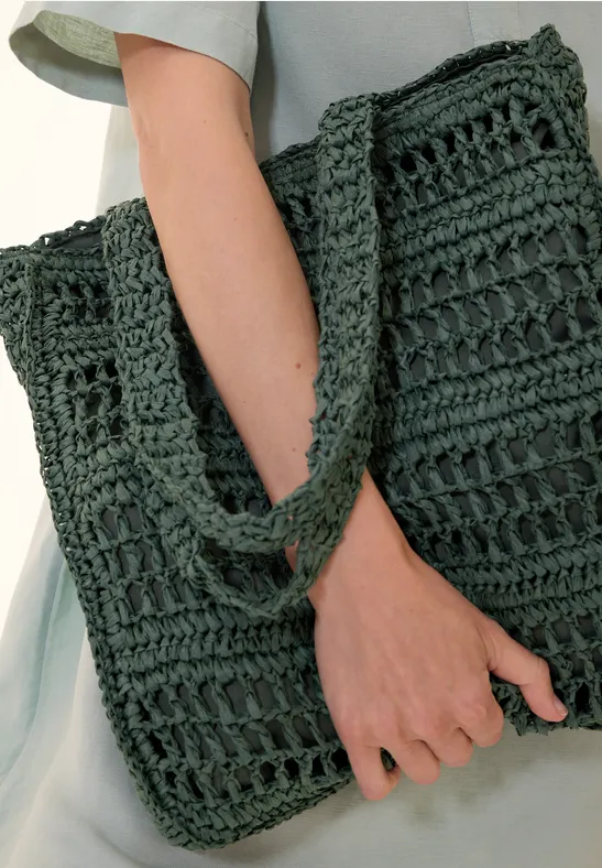 Tasche in H�keloptik